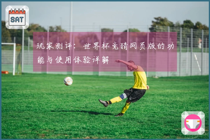 玩家测评：世界杯竞猜网页版的功能与使用体验详解