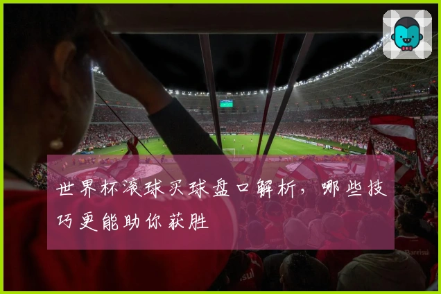 世界杯滚球买球盘口解析，哪些技巧更能助你获胜